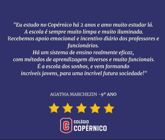 Depoimento de Alunos