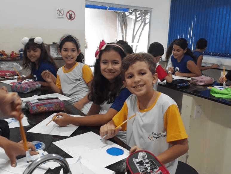 Conhecendo as cores primárias e s...