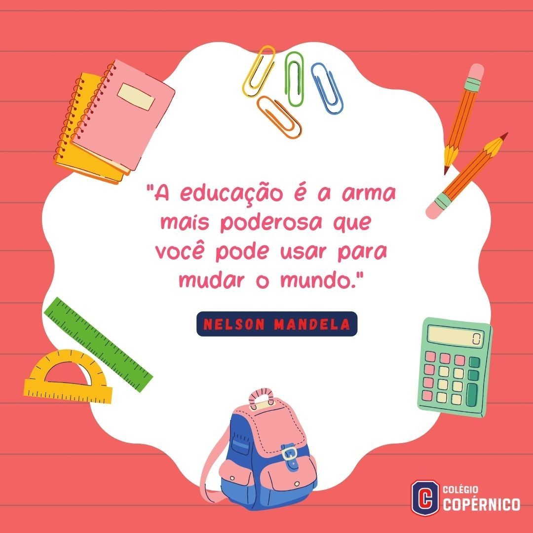 Frase para reflexão!
