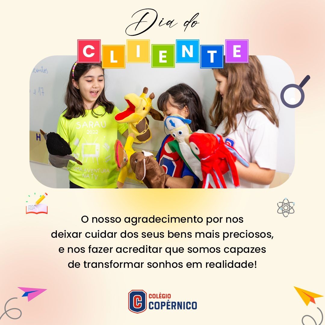 Feliz Dia do Cliente