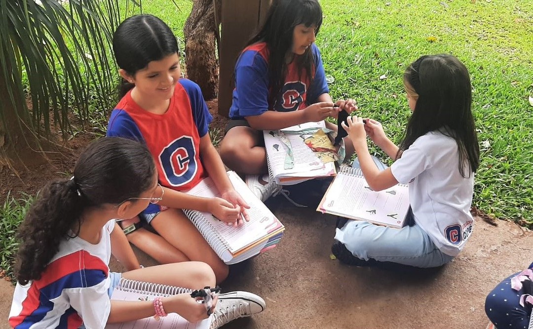 Os alunos do 4°ano A conhecem a l...