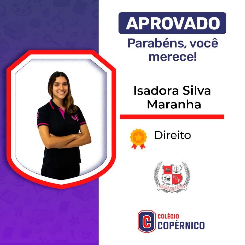 Colégio Copérnico parabeniza alunos aprovados