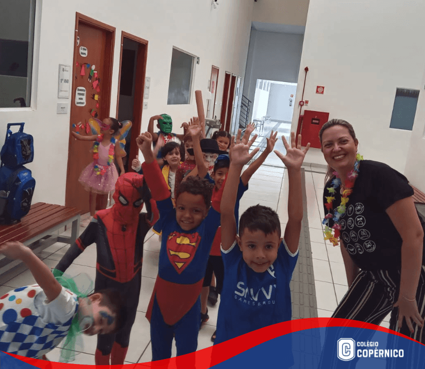 O carnaval do Colégio Copérnico foi um sucesso