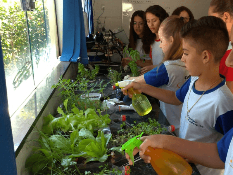 Jardineiras com Material Reciclável