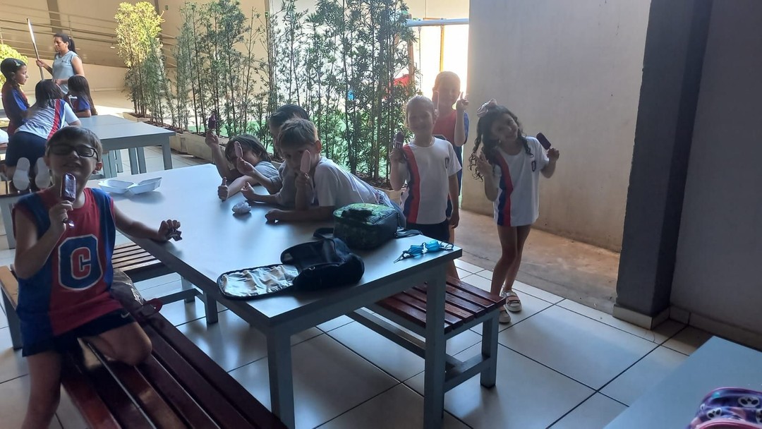 Picolé para alegrar as crianças