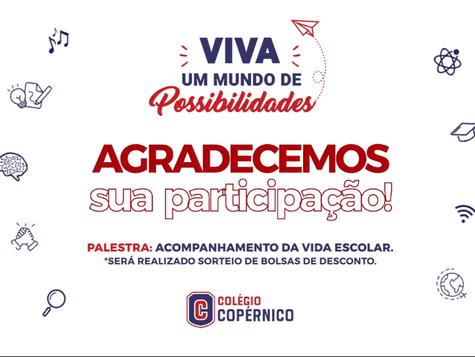 Palestra: Acompanhamento da Vida ...