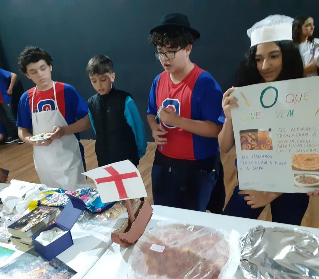 Alunos realizam exposição sobre a...