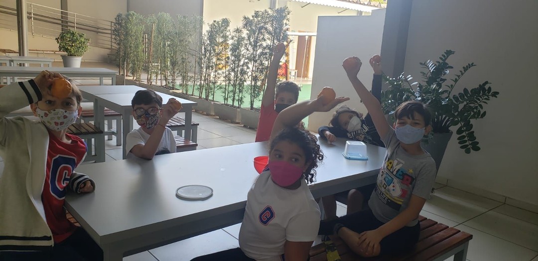 Aula de Matemática com Mexerica