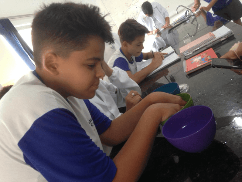 7º ano - Aula Prática de Ciências