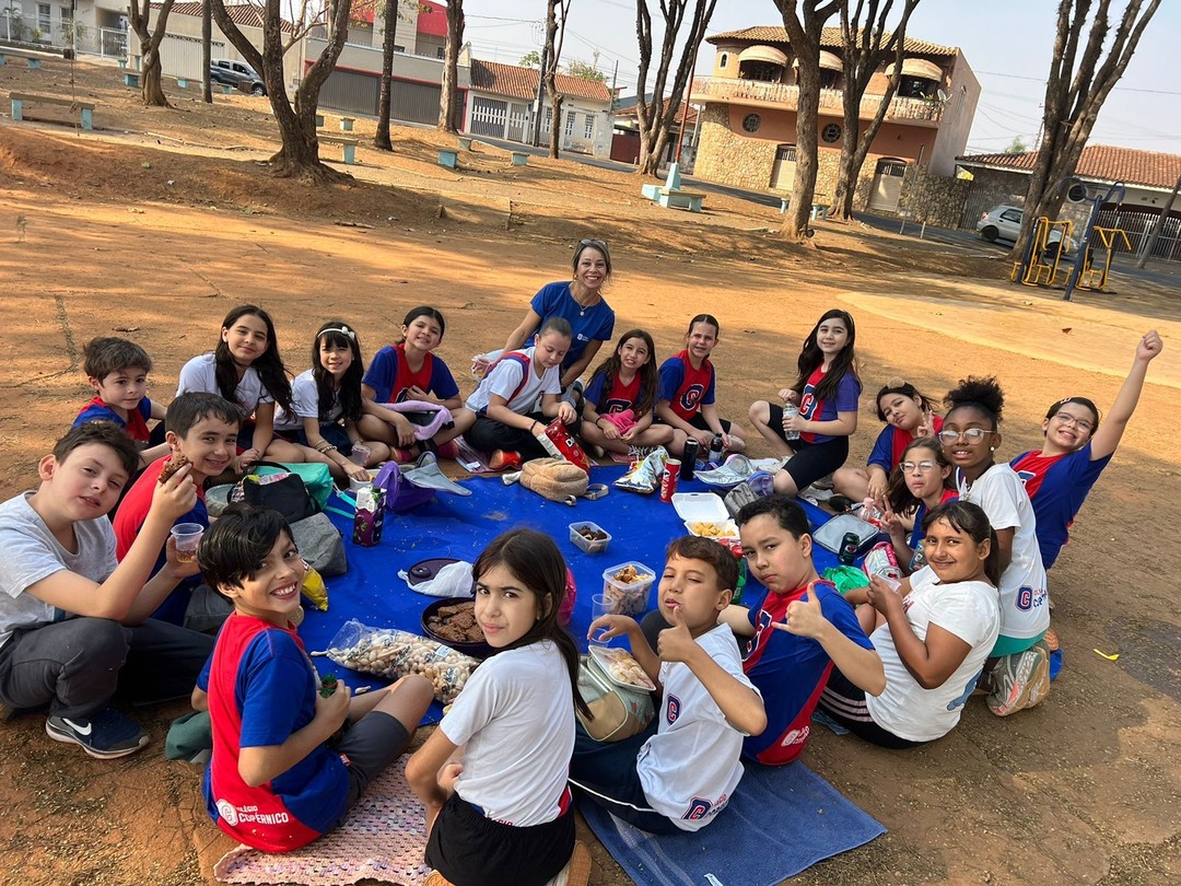 Explorando conceitos matemáticos e desfrutando um piquenique