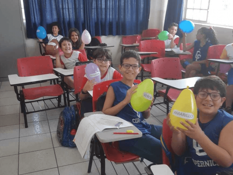 As cores em espanhol