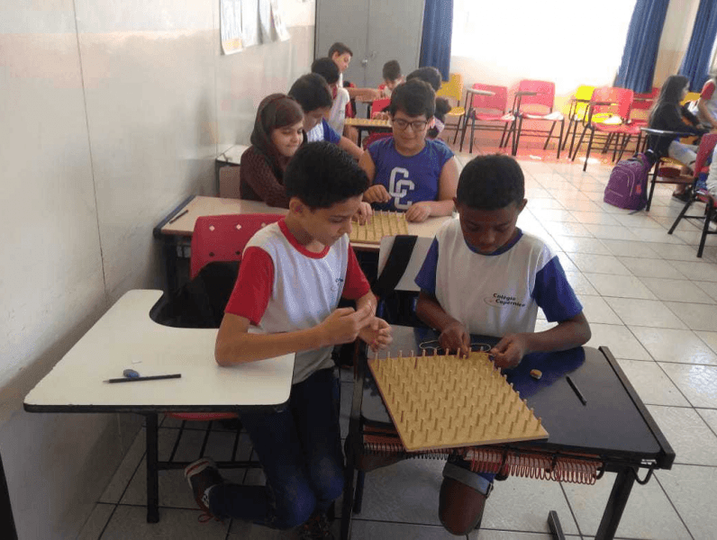 Utilizando o Geoplano