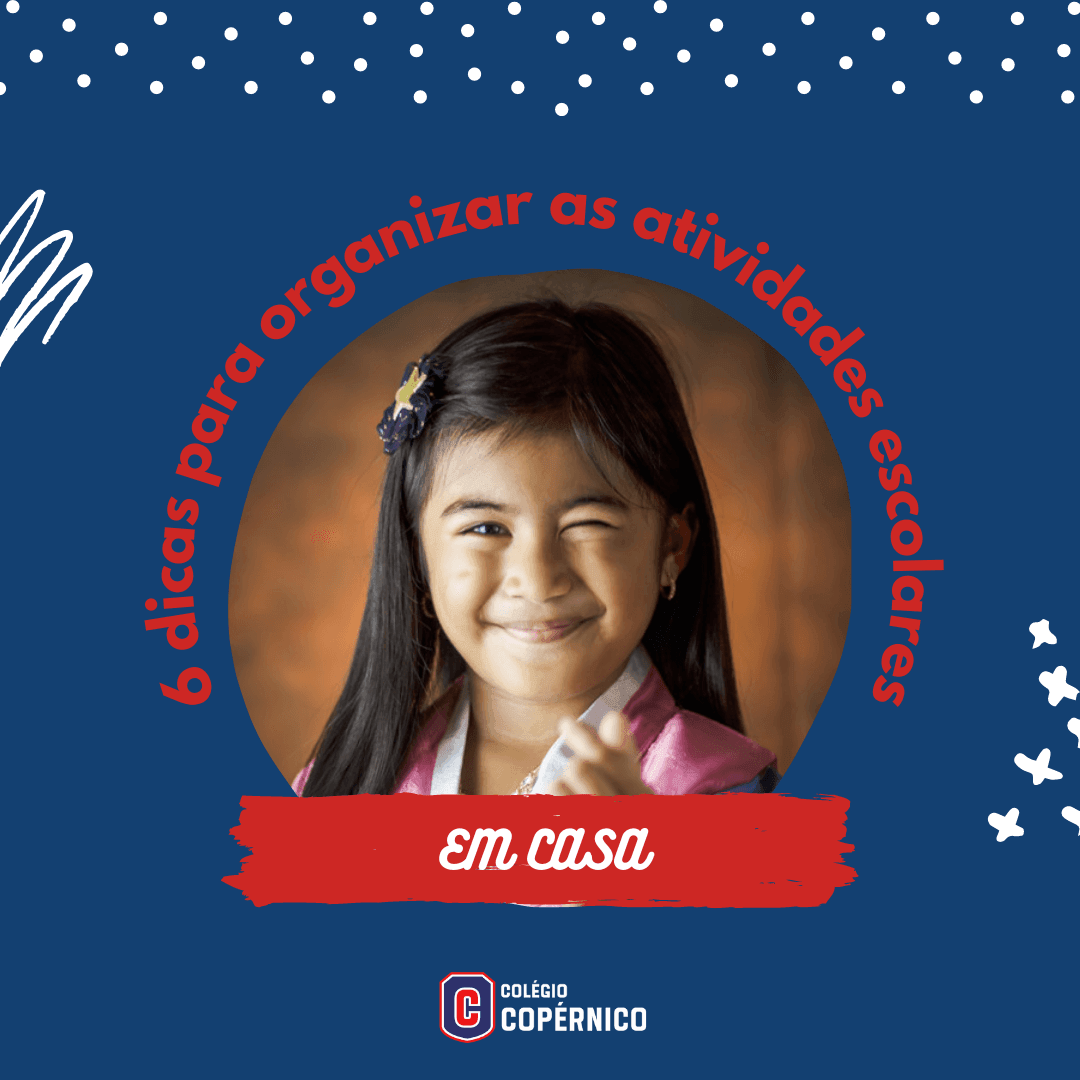 Seis dicas para organizar as atividades escolares
